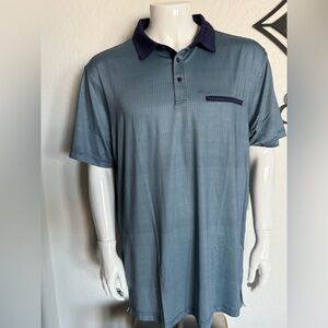 HEAD GOLF Men's Blue Polo Shirt- NEW WITH TAGS - XXL